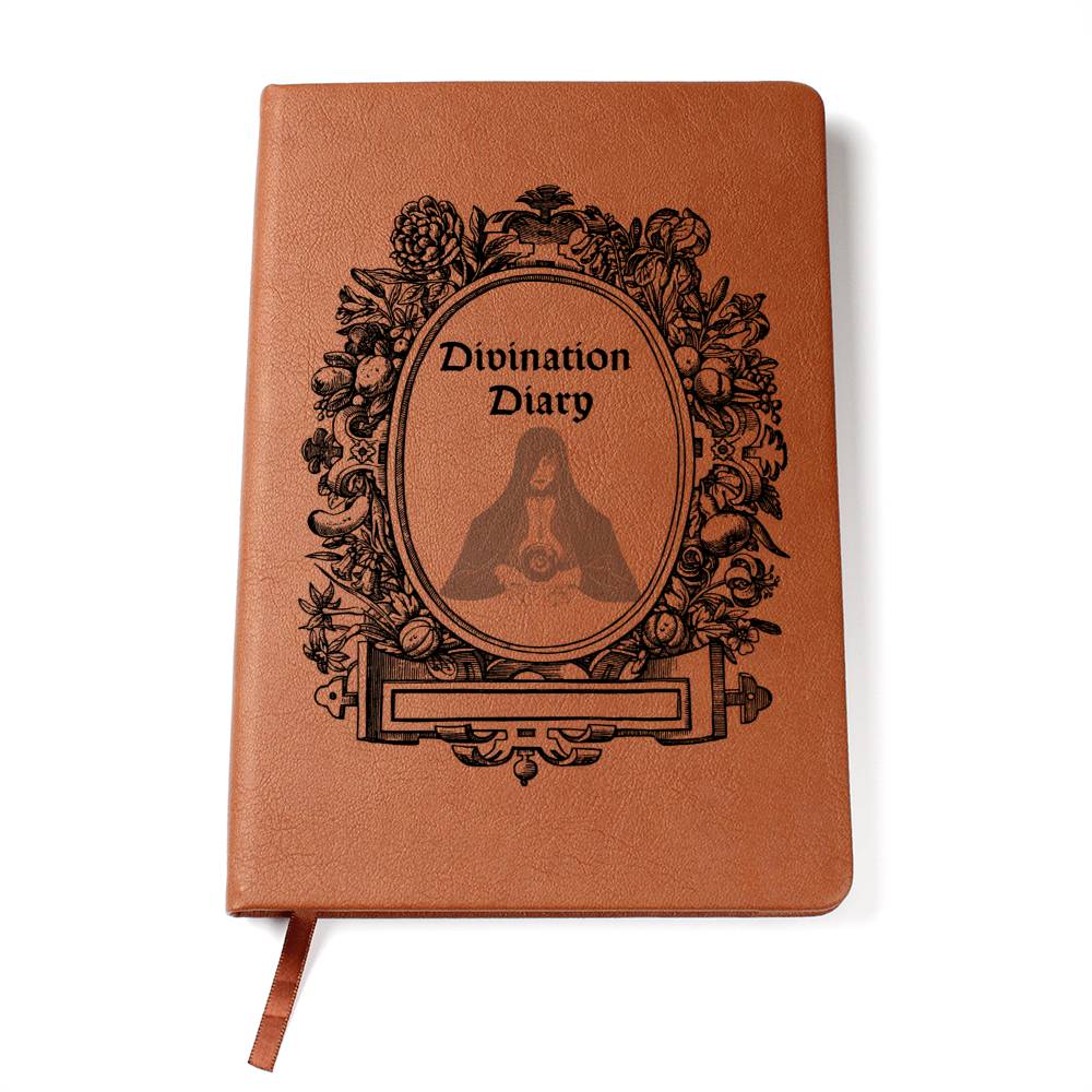 Divination Diary Graphic Leather Journal