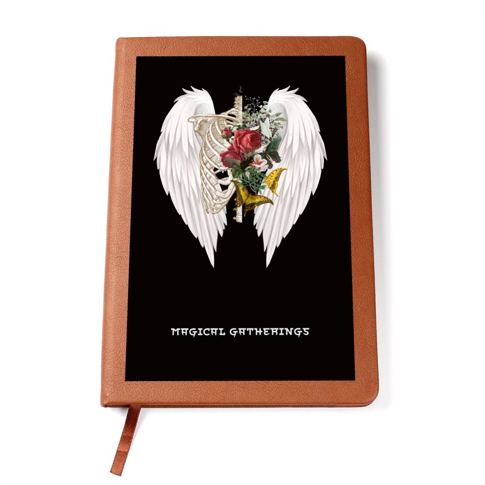 Magical Gatherings Graphic Leather Journal