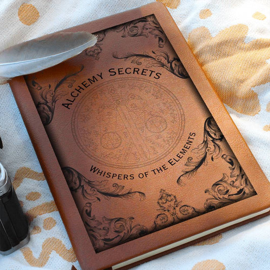 Alchemy Secrets Graphic Leather Journal