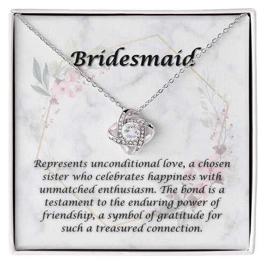 Bridesmaid - Chosen Sister Necklace