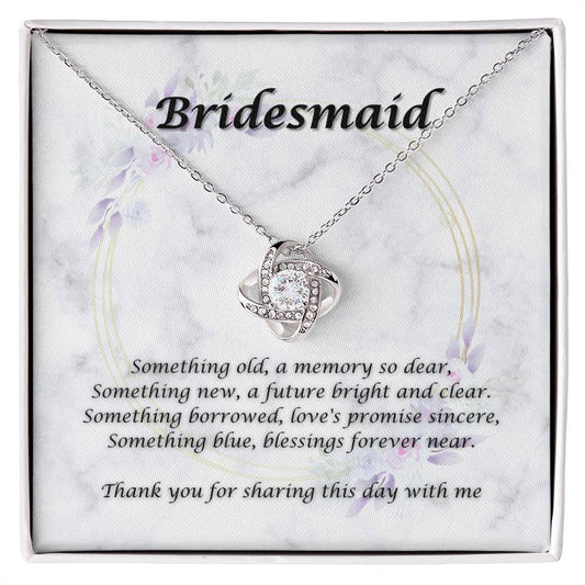 Bridesmaid - A Memory So Dear Necklace