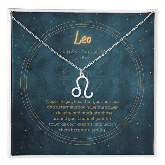 Leo Zodiac Necklace