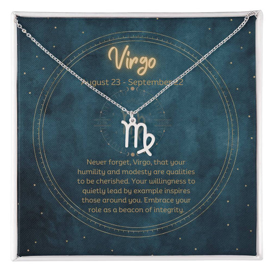 Virgo Zodiac Necklace