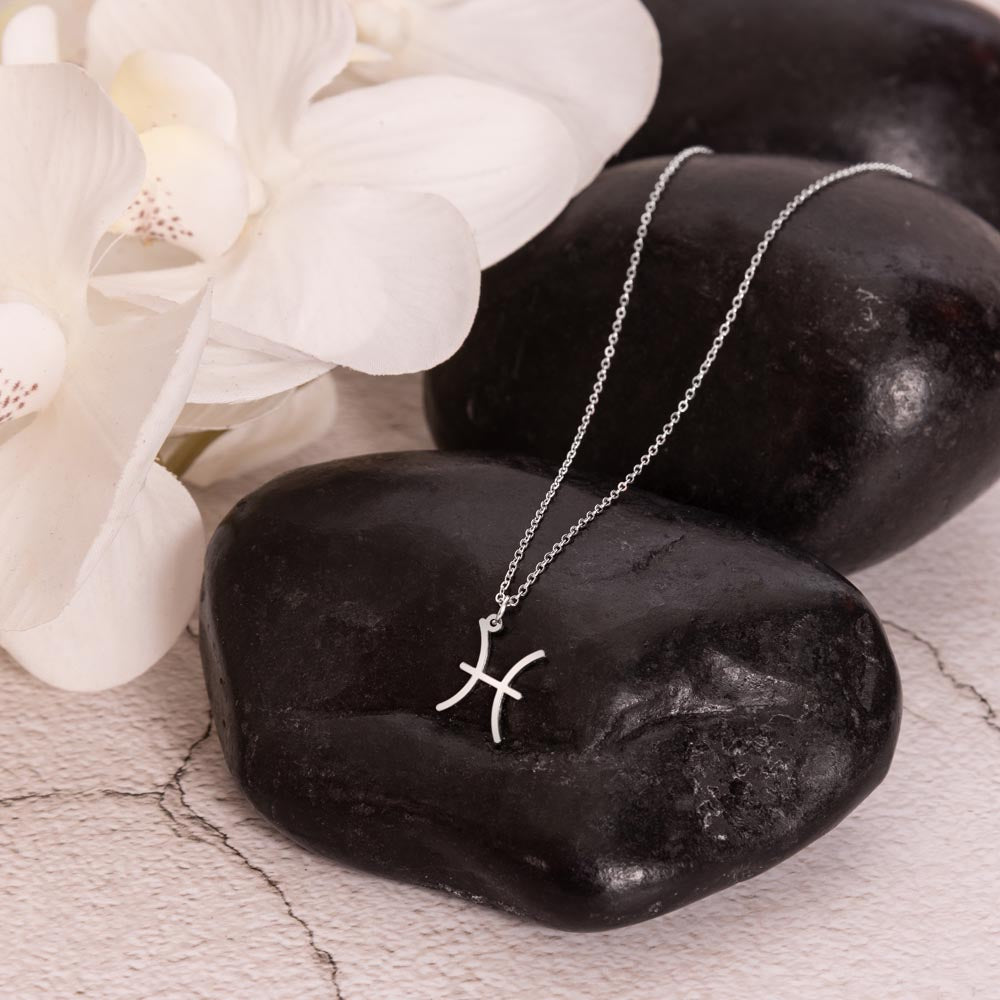 Pisces Zodiac Necklace